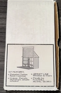 Design-Tech S Scale Kit DT-108-S Murphy’s General Store Backdrop Series 1:64 NOS - Picture 1 of 3