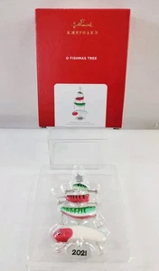 Hallmark Keepsake O Fishmas Tree Fishing Lures Ornament 2021 NIB NEW IN BOX  - Picture 1 of 6