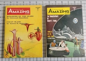 (2) Ursula K. Le Guin Vintage ERSTAUNLICHE GESCHICHTEN Science Fiction Zeitschriften 1964 - Bild 1 von 20