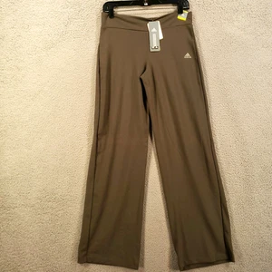 Nuevos Pantalones Adidas Para Mujer Talla Mediana Climalite Tejidos Ajustados Rectos 2006 Relajados - Imagen 1 de 19