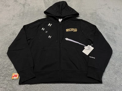 NUEVA Sudadera con Capucha Star Wars Mujer Grande Negra May The 4th R2D2 C3PO Parques Disney WDW Foto 1 de 4