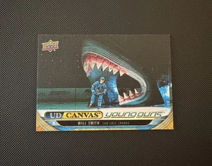 2024-25 UPPER DECK YOUNG GUNS CANVAS ROOKIE #C212 WILL SMITH San Jose Sharks RC - Picture 1 of 2