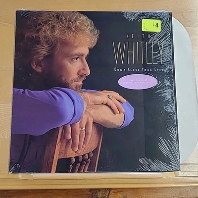 NM~Keith Whitley~Don't Close Your Eyes~1ST~Vinyl LP~RCA~1988 6494-1~shrink - Image 1 of 4