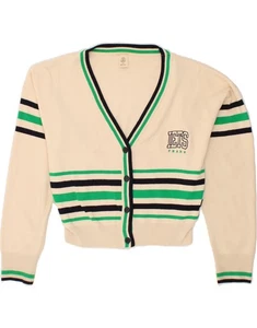 URBAN OUTFITTERS Womens Oversized Cardigan Sweater UK 16 Large Off White DI13 - Picture 1 of 3