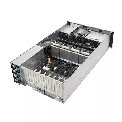 ASUS ESC8000A-E11 8 GPU Server With 2x AMD EPYC  7B12, 512GB RAM，4T SSD, 8x 3090 - Image 1 of 3