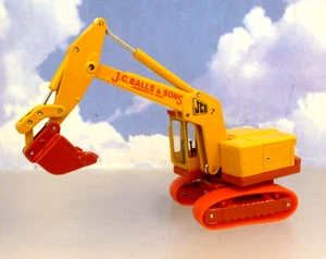 OXFORD 1/76 JCB 7 TRACKED 360 EXCAVATOR J.C.BALLS  & SONS AMBERGATE 76JCB7002 - Picture 1 of 4