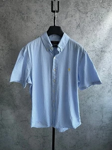 Polo Ralph Lauren Gestreiftes Hemd Custom Fit Kurzarm Herren Gr. M " - Bild 1 von 17