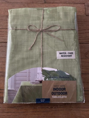 Tommy Bahama Mantel Interior Exterior, Resistente al Agua y a la Desvanecimiento Verde Nuevo con Etiquetas Foto 1 de 4