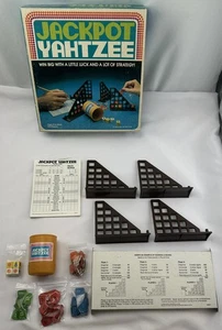 Jackpot Yahtzee gioco 1980 di E.S. Lowe completo in ottime condizioni SPEDIZIONE GRATUITA - Foto 1 di 8