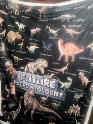 Manta de felpa Future Paleontologist Foto 1 de 4