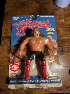 Vintage George "The Animal" Steele Figur 1985 LJN WWF WWE Wrestling Superstars MOC - Bild 1 von 24