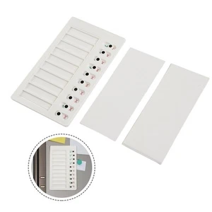 Chore Chart Memo Board Elder To Do List Planner Reusable Blank Board Note Board - Picture 1 of 24