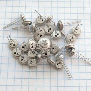 12 Stück Germanium Transistor PNP GT309E (2SA69 2SA70) HFE 60-180 Fuzz Face UdSSR - Bild 1 von 4