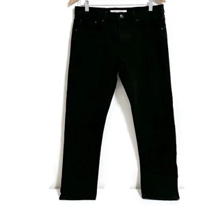Burberry Brit Men's Straight Jeans Denim 32x30 Slim Fit Cotton Black Pants - Picture 1 of 13