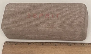 Esprit Eyeglass Sunglasses Case Canvas Hard Case - Picture 1 of 8