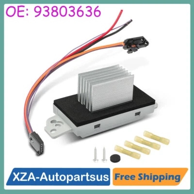 Resistencia del motor del soplador de aire acondicionado para Chevrolet Silverado 1500 GMC Sierra 1500 1999-2007 Foto 1 de 4