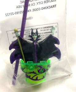Disney Parks 2023 Maleficent Halloween Light Up Bottle Topper & Straw