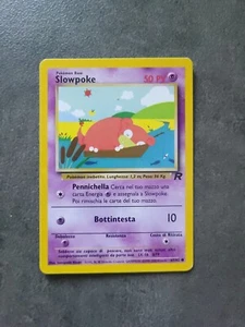 Carte Pokémon, Team Rocket, 67/82 Slowpoke EXCELLENT - Foto 1 di 2