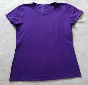 Fruit of the Loom ~ Damen Kurzarm Oberteil ~ Größe L ~ lila   - Bild 1 von 6