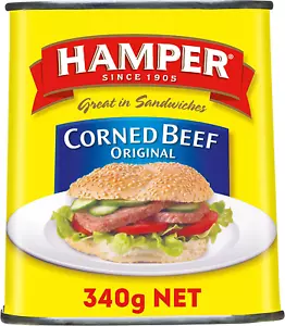 Hamper Corned Beef Original Canned Meat 340G - Picture 1 of 12