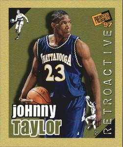 1997 Press Pass Double Threat Retroactive #RA17 Johnny Taylor