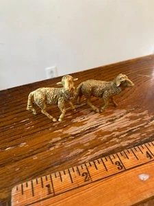 Vintage Fontanini Nativity Miniature Sheep Figurines - Picture 1 of 3