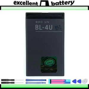 for NOKIA Li-ion BATTERY BL-4U, BL 4U 5530 5730 6212 6216 6600 8800 E66 E75 - Picture 1 of 5