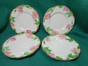 Franciscan Set of 4 Dessert / Bread Plates Desert Rose 6" - Picture 1 of 9
