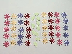 Stanzteile/Streuteile Blumen-Mix 9100, 50tlg.,1,5cm - Bild 1 von 6