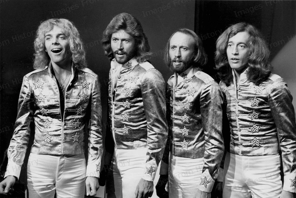 8x10 Print Bee Gees Frampton Sgt. Pepper's Lonely Hearts Club Band Unseen #BEWD - Image 1 of 1