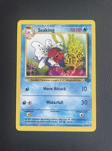 Pokémon TCG Seaking Jungle 46/64 Regular Unlimited Uncommon LP/NM - Picture 1 of 6