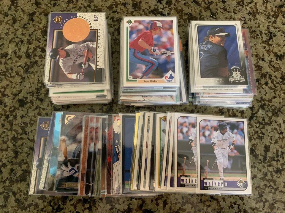 LARRY WALKER SINGLES Expos Rockies HOF  - PICK ANY - UPDATED 07/11/24 - Image 1 of 1