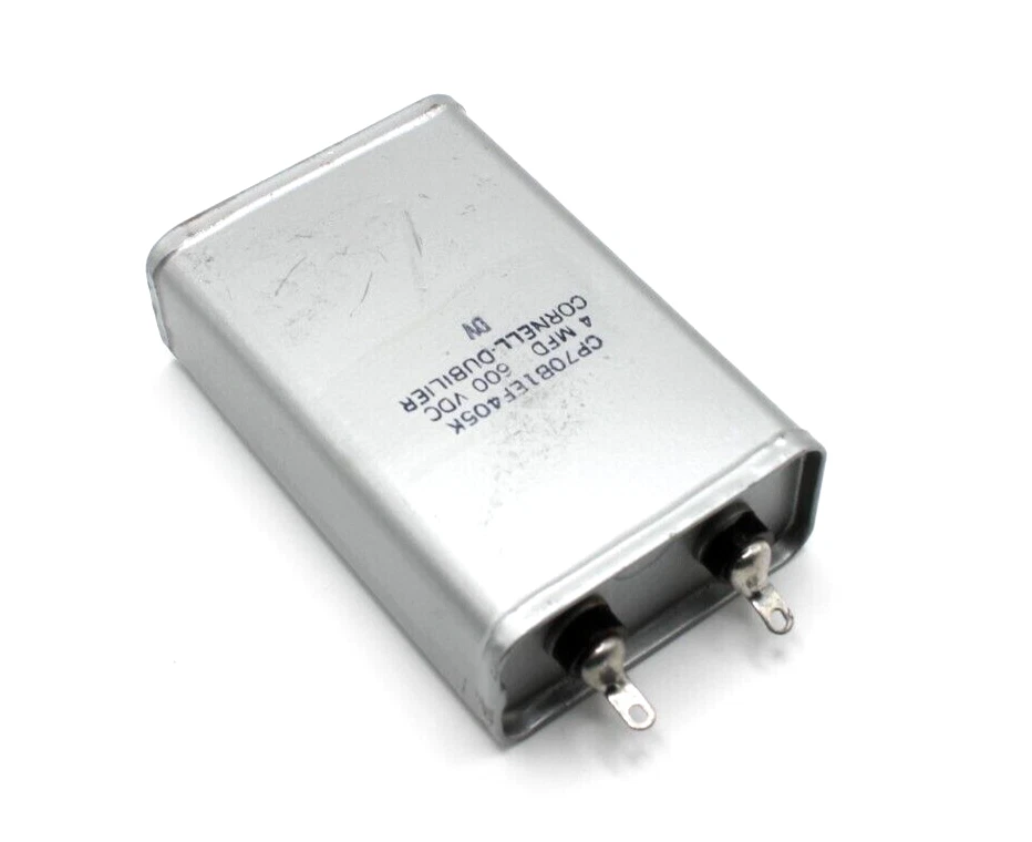 Condensador de aceite sellado herméticamente 4uF 600V DC mfd 4mfd 600VDC Foto 1 de 1