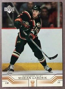 2001-02 Upper Deck #85 Marian Gaborik Minnesota Wild - Picture 1 of 1