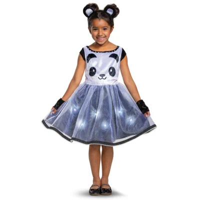 Disguise 4 Piece Light Up Panda Toddler Costume 2T New (Halloween/Dress Up) - Image 1 of 4