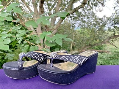 PATRIZIA by SPRING STEP Disco Ball Rhinestone Diamond Clogs Sandals 6 ❤️sj17j18 - Image 1 of 4