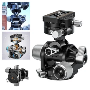 Professional Leofoto G4PRO Geared Head Camera Tripod Ball Head with Plate - Picture 1 of 13