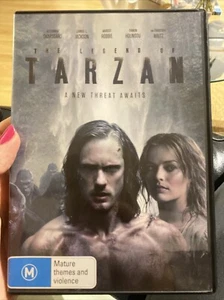 The Legend of Tarzan, DVD 2016, Alexander Skarsgard, Region 4, VGC + Free Post - Picture 1 of 1