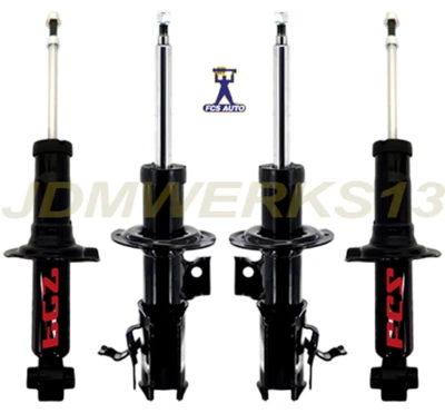 FCS 4 STRUTS SHOCKS for SUBARU WRX 2015 15 2016 16 2017 17 18 19 20 21 Non STI - Image 1 of 3