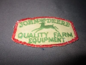 Vintage Original JOHN DEERE Quality Farm Equipment PATCH - Picture 1 of 4