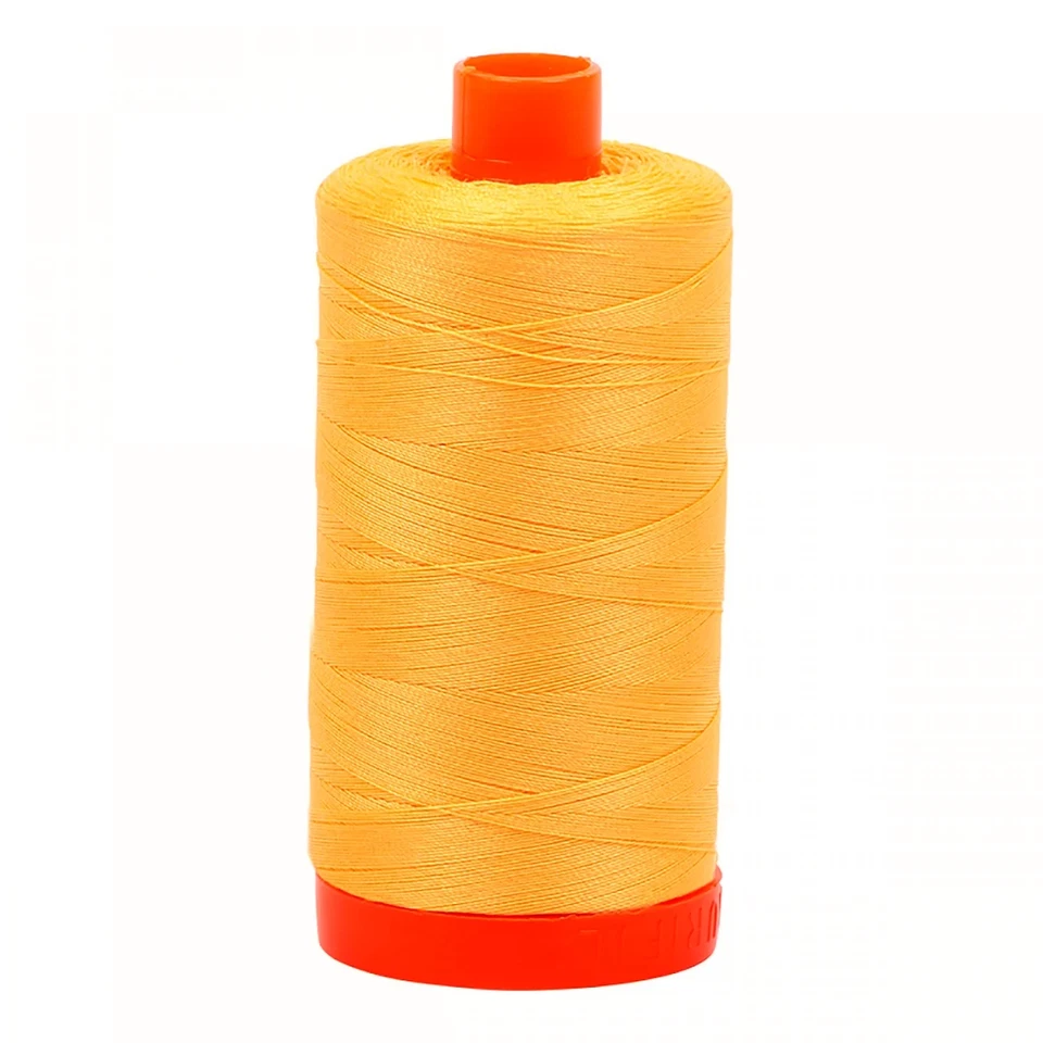 AURIFIL QUILT THREAD - 50 WT - 1422 yds #2130 Medium Butter - Image 1 of 1