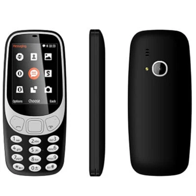 Unlocked Nokia 3310 2019 4G 2.4" 3G GSM Phone Flashlight Single Sim Slot MP3 - Image 1 of 4