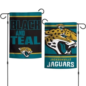 JACKSONVILLE JAGUARS 2/SEITIGE GARTENFAHNE VON WINCRAFT - Bild 1 von 2