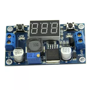 DC-DC Spannungsregler LM2596 Step-Down Regler einstellbar rmit LED Voltmeter NEU - Bild 1 von 8