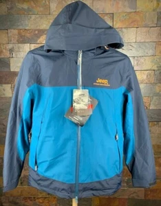 JEEP Winter Jacket Xtreme Performance Size Small Removable Liner Blue NEW - Picture 1 of 7