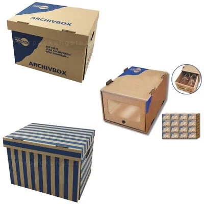 Archivbox Lagerbox Schubladenbox Archivkarton stabil stapelbar bis 250kg - Bild 1 von 4