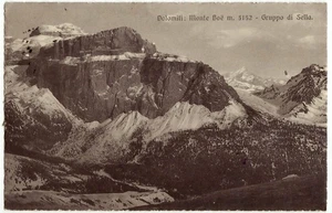 MONTE BOE - GRUPPO SELLA - TRENTO - F.P. VIAGG. 1927 - - Picture 1 of 1