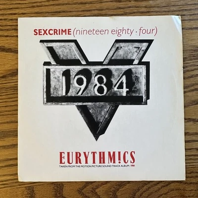 Eurythmics – Sexcrime (Nineteen Eighty • Four) - Vinyl 7" Single UK Import - VG - Image 1 of 2