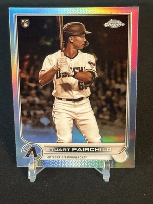 2022 Topps Chrome - Stuart Fairchild #156 Sepia Refractor (RC) - Image 1 of 2