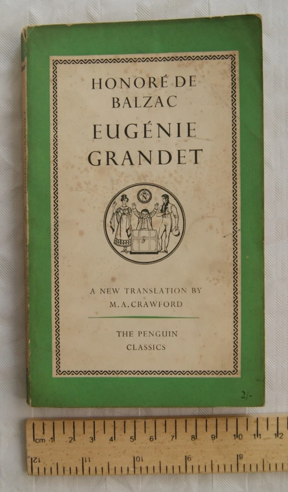 1955 Eugénie Grandet Honoré de Balzac translation M A Crawford, Penguin Classics - Image 1 of 1